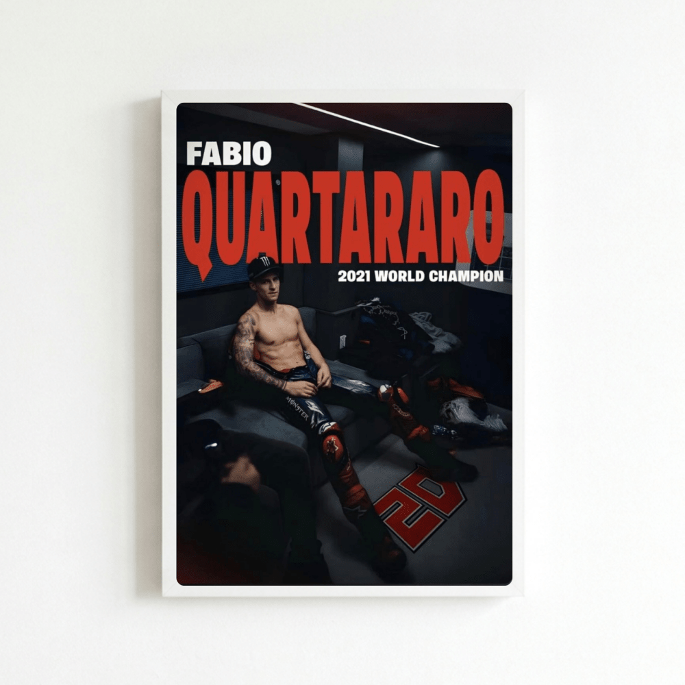 Fabio quartararo, moto gp - Vibes DistrictFabio quartararo, moto gp BiancoVibes District