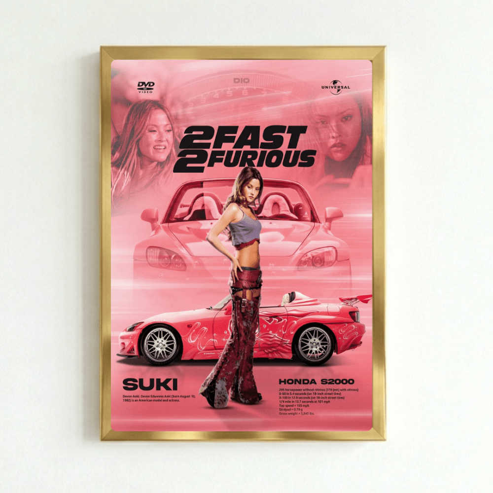 Fast & furious - Vibes DistrictFast & furious poster GoldVibes District