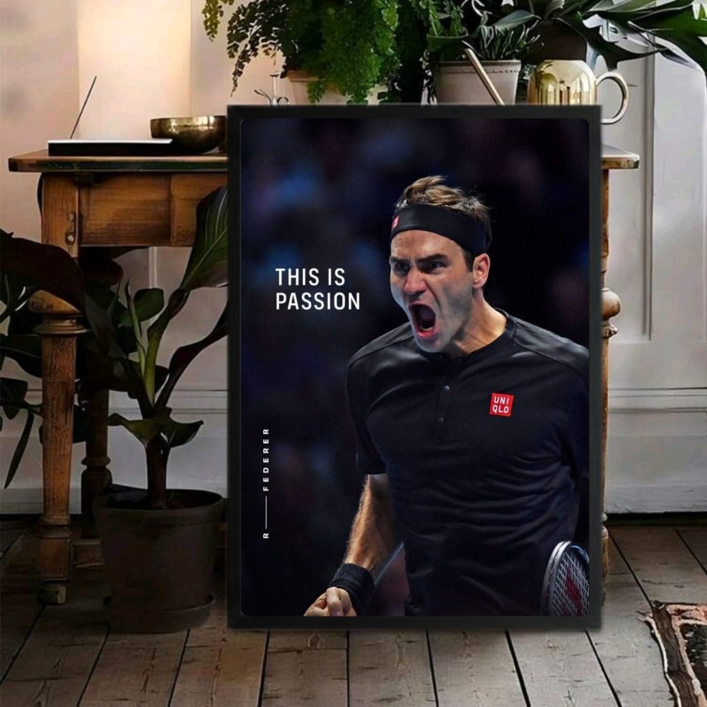 Federer roger - Vibes DistrictFederer roger poster GoldVibes District