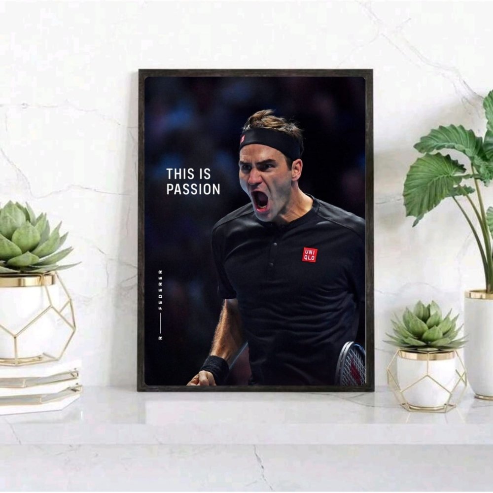 Federer roger - Vibes DistrictFederer roger poster GoldVibes District