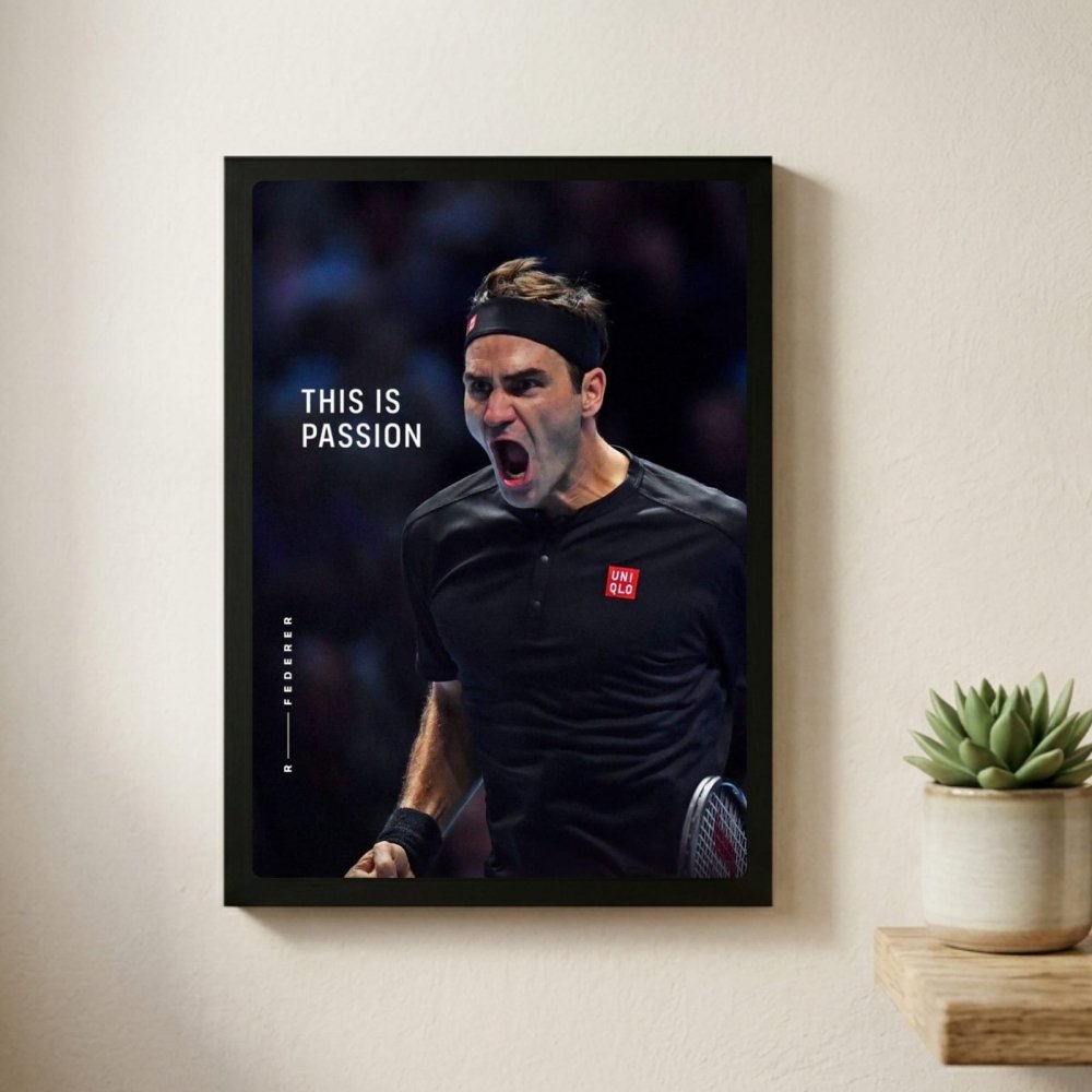 Federer roger - Vibes DistrictFederer roger poster GoldVibes District