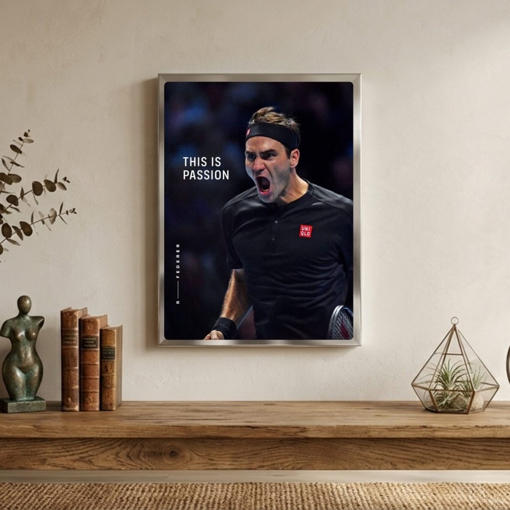 Federer roger - Vibes DistrictFederer roger poster GoldVibes District