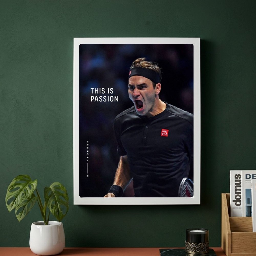 Federer roger - Vibes DistrictFederer roger poster GoldVibes District