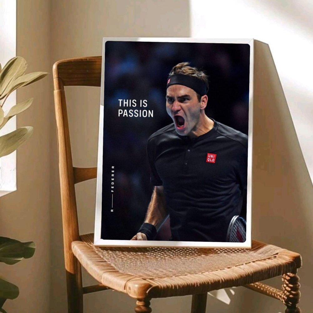 Federer roger - Vibes DistrictFederer roger poster GoldVibes District