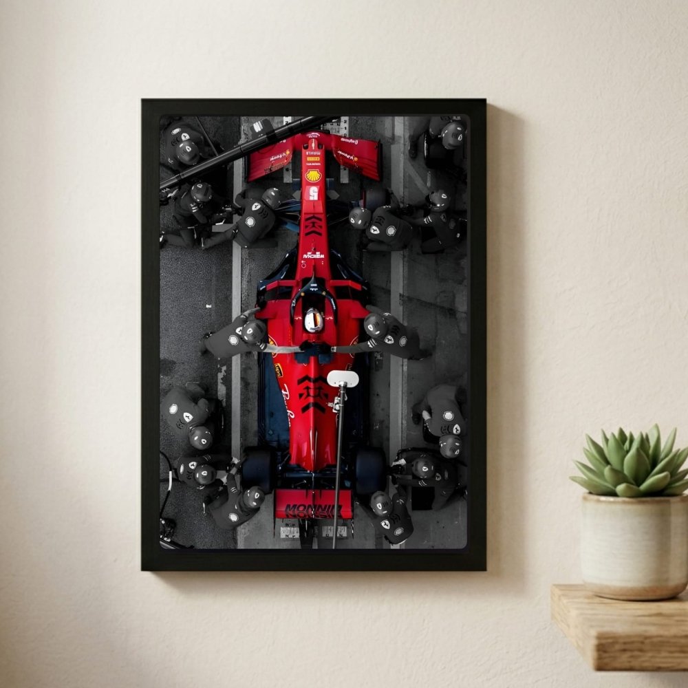 Ferrari f1 - Vibes DistrictFerrari f1 poster GoldVibes District