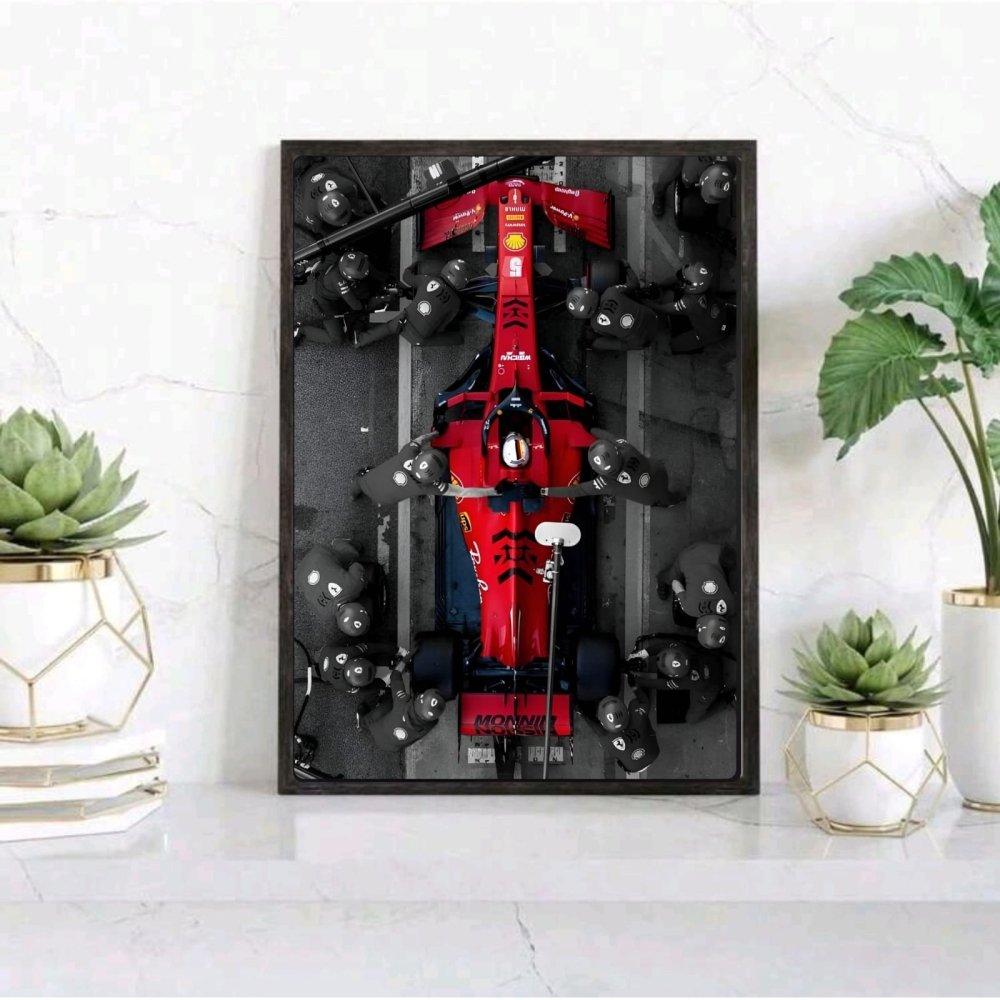 Ferrari f1 - Vibes DistrictFerrari f1 poster GoldVibes District