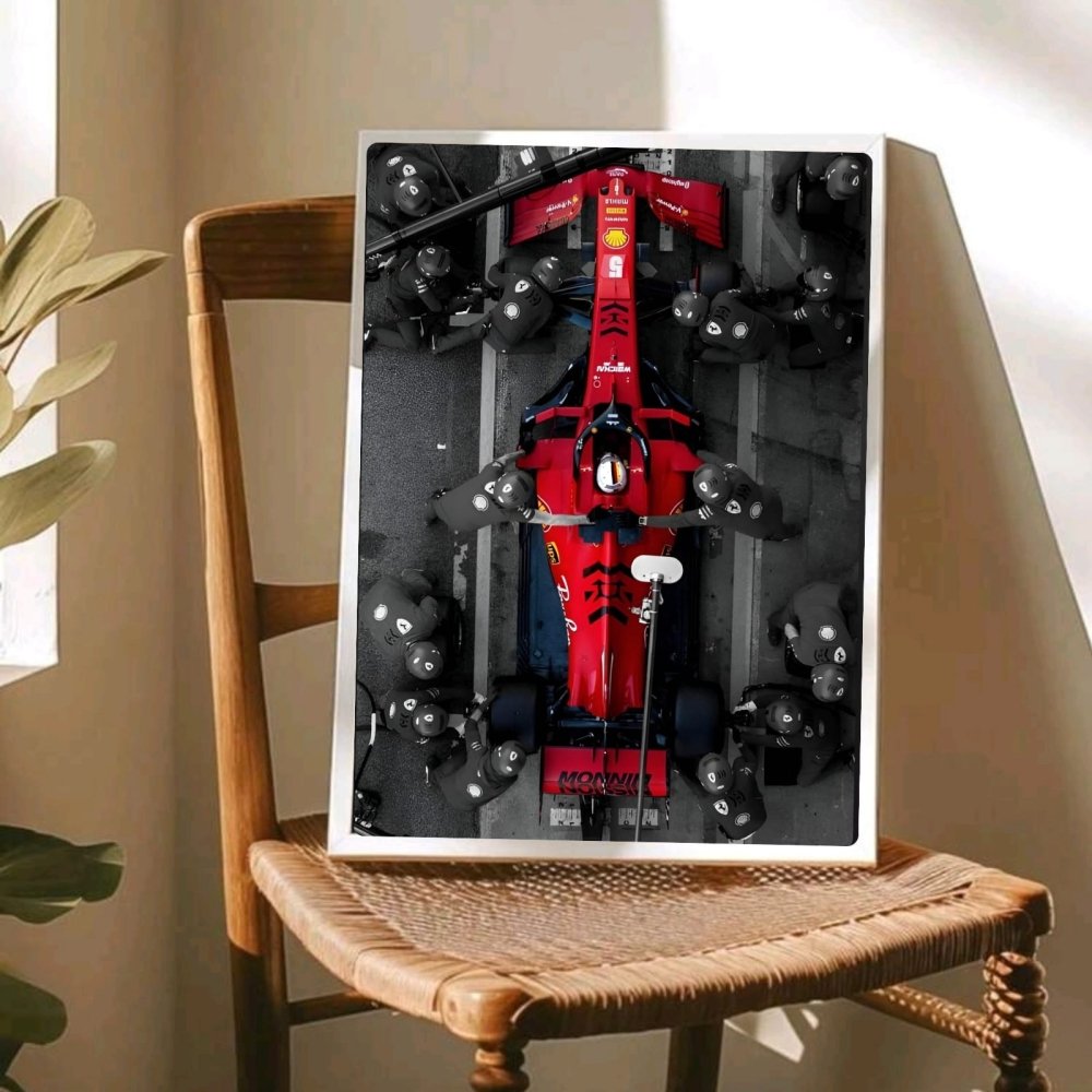 Ferrari f1 - Vibes DistrictFerrari f1 poster GoldVibes District