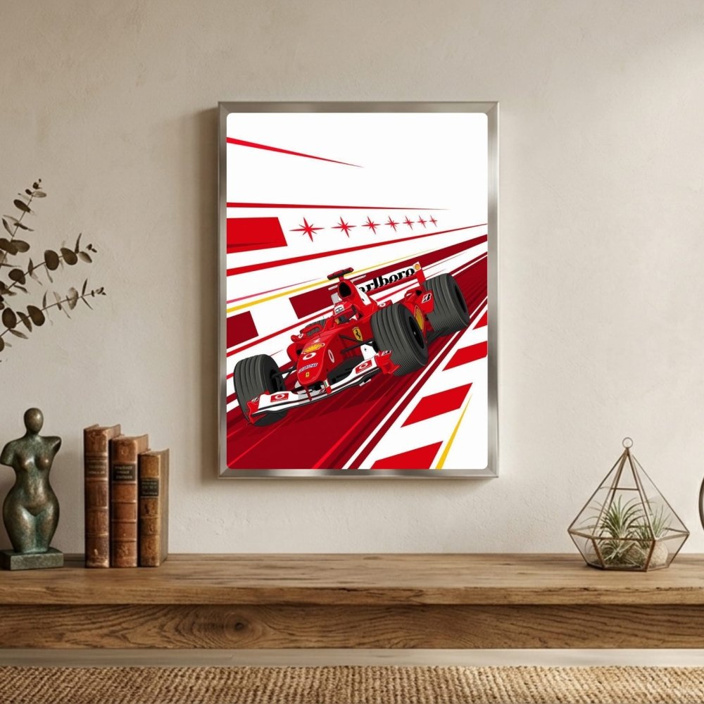 ferrari f1 - Vibes Districtferrari f1 poster GoldVibes District