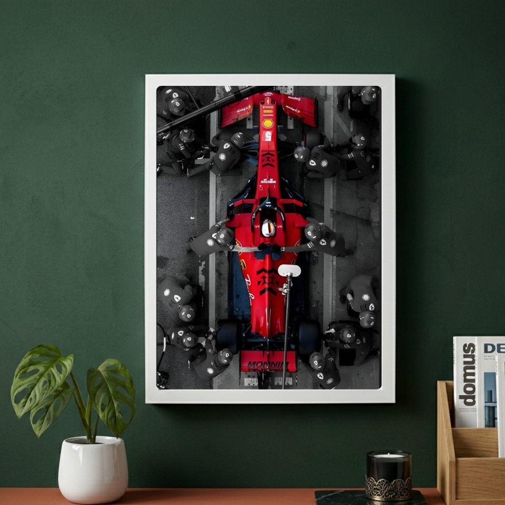 Ferrari f1 - Vibes DistrictFerrari f1 poster GoldVibes District
