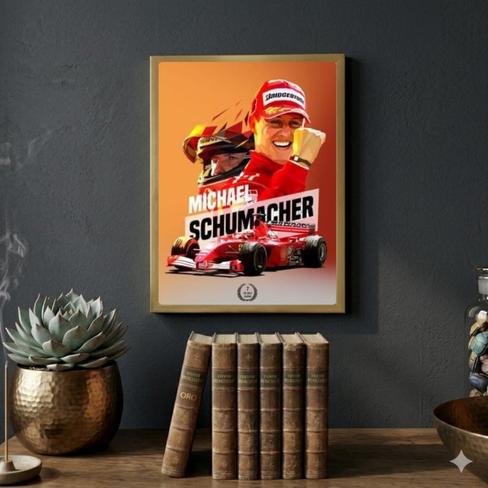 ferrari f1 schumacher - Vibes Districtferrari f1 schumacher poster BiancoVibes District