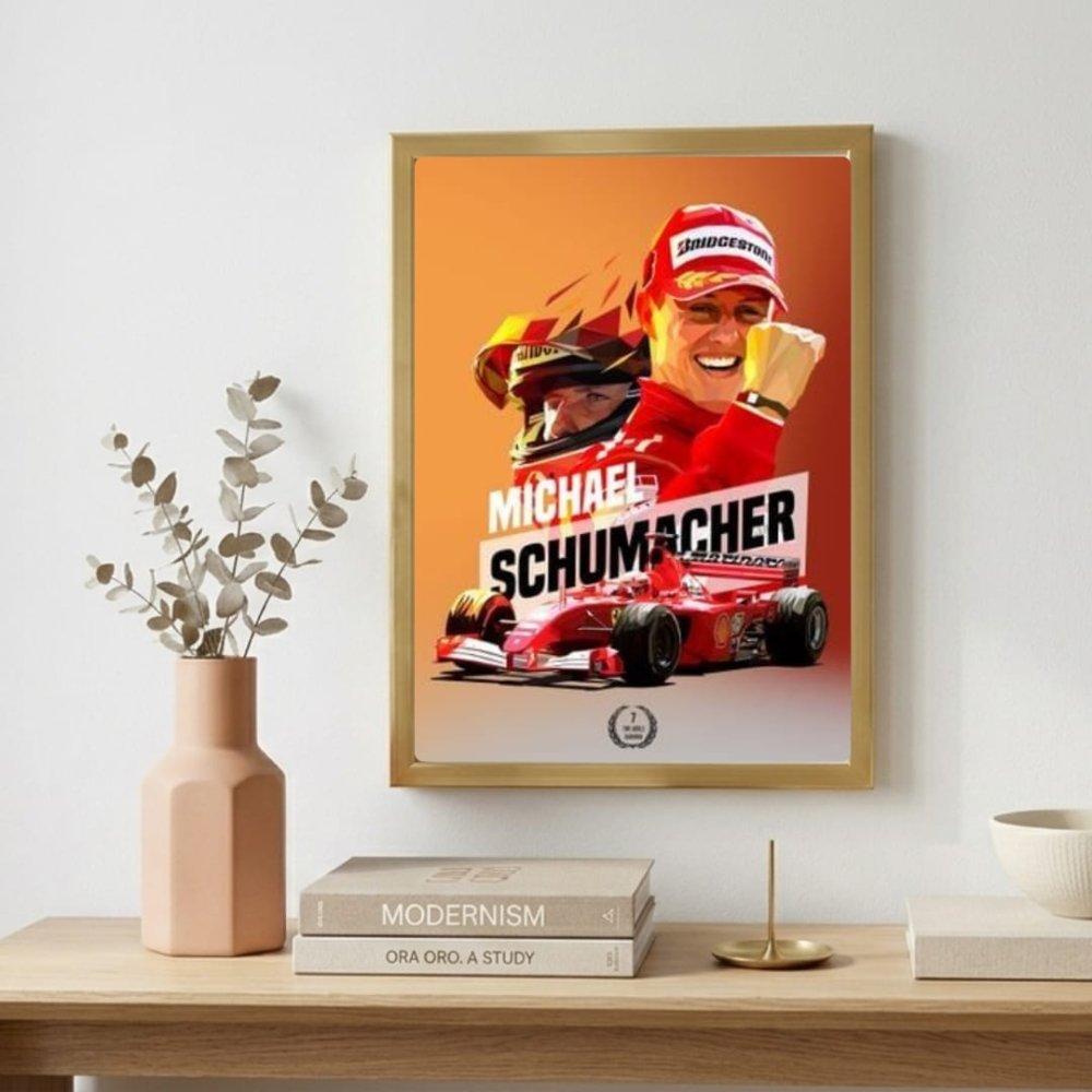 ferrari f1 schumacher - Vibes Districtferrari f1 schumacher poster BiancoVibes District