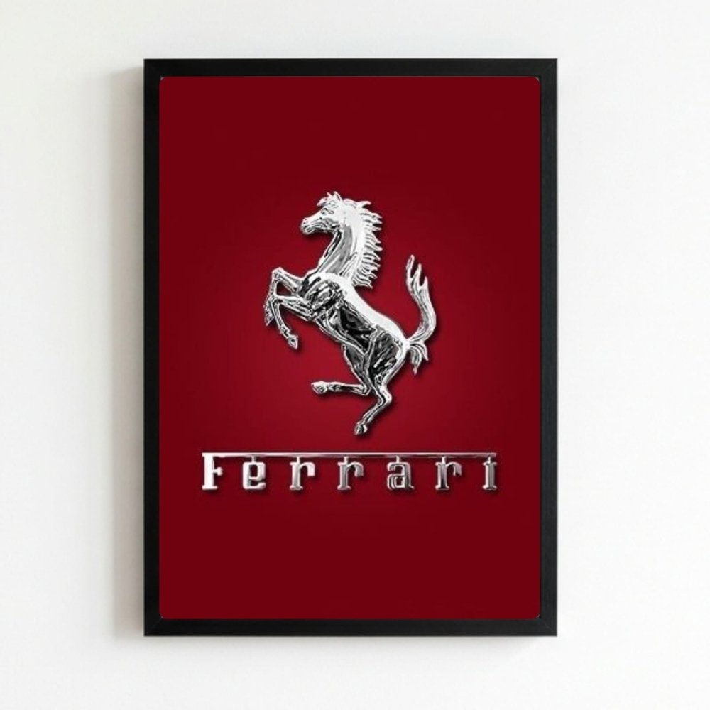 Ferrari logo - Vibes DistrictFerrari logo NeroVibes District