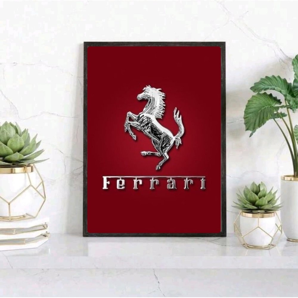 Ferrari logo - Vibes DistrictFerrari logo SilverVibes District