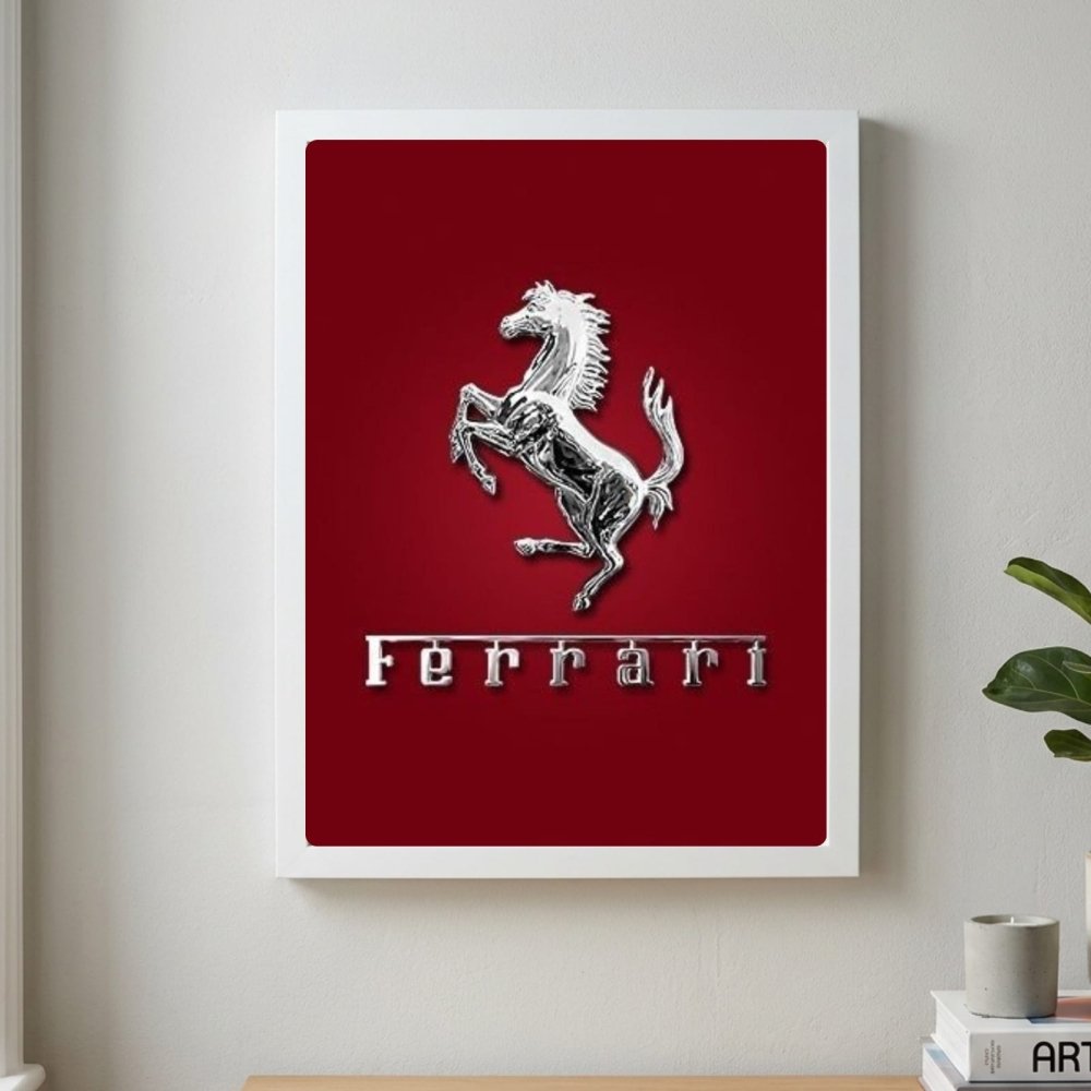 Ferrari logo - Vibes DistrictFerrari logo SilverVibes District