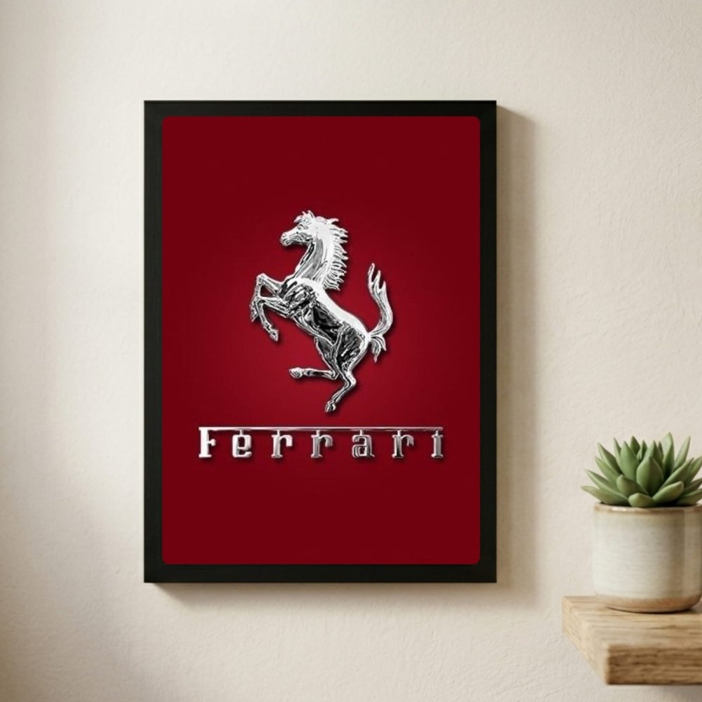 Ferrari logo - Vibes DistrictFerrari logo SilverVibes District