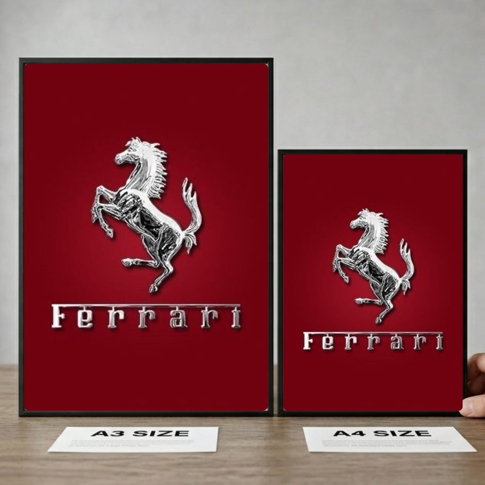Ferrari logo - Vibes DistrictFerrari logo SilverVibes District