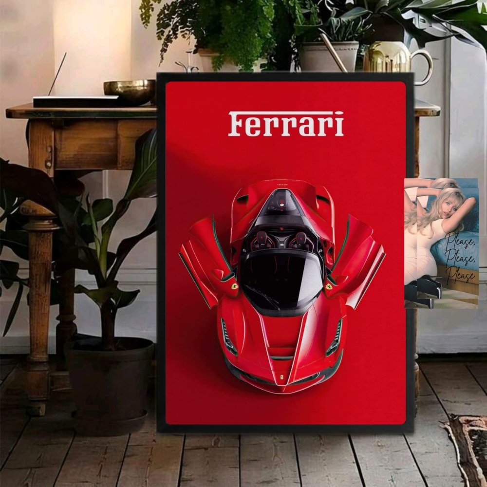 ferrari poster - Vibes Districtferrari poster SilverVibes District