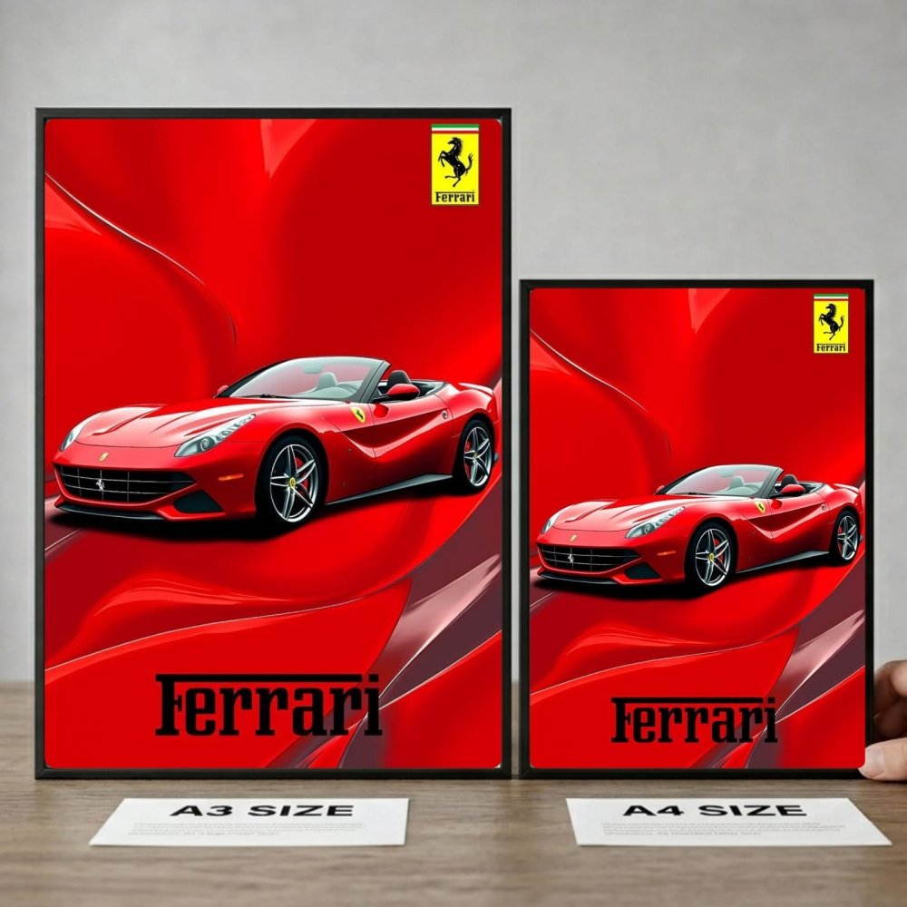 ferrari poster - Vibes Districtferrari poster GoldVibes District