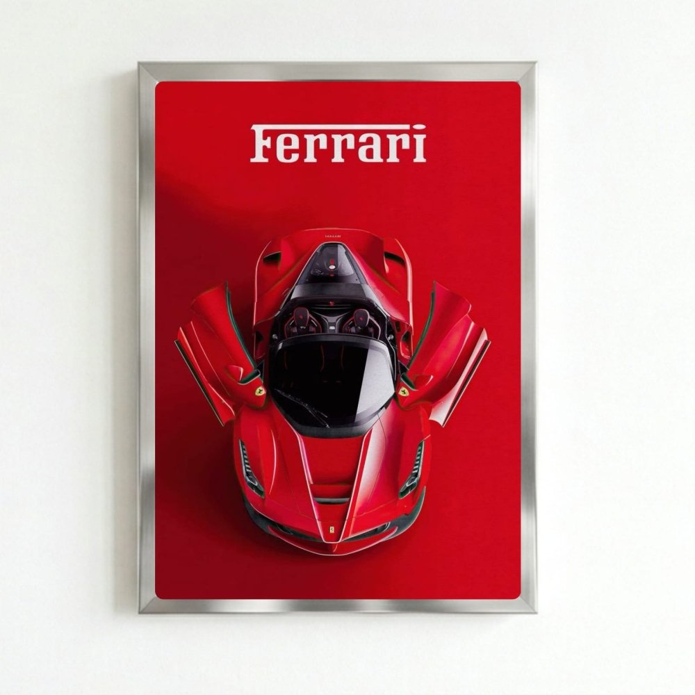 ferrari poster - Vibes Districtferrari poster SilverVibes District