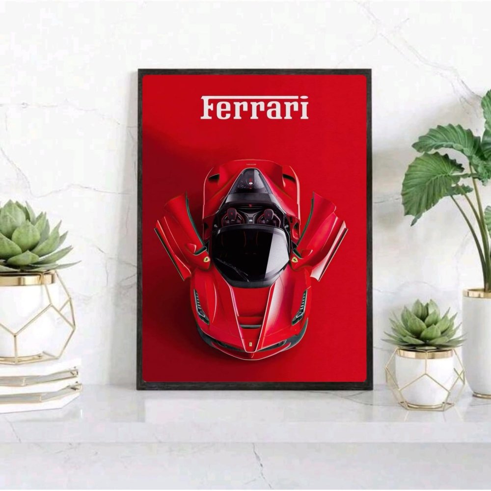 ferrari poster - Vibes Districtferrari poster SilverVibes District