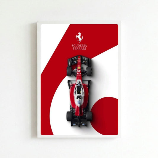 ferrari poster - Vibes Districtferrari poster BiancoVibes District
