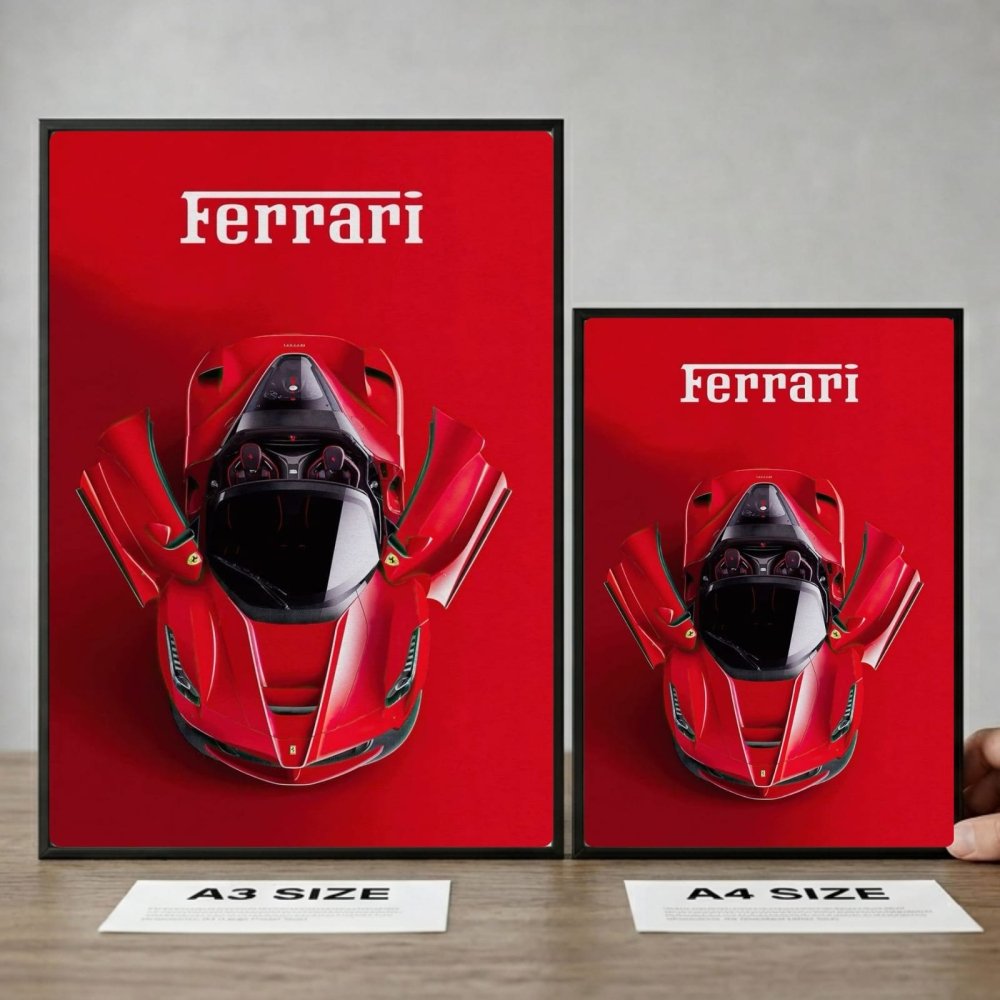 ferrari poster - Vibes Districtferrari poster SilverVibes District