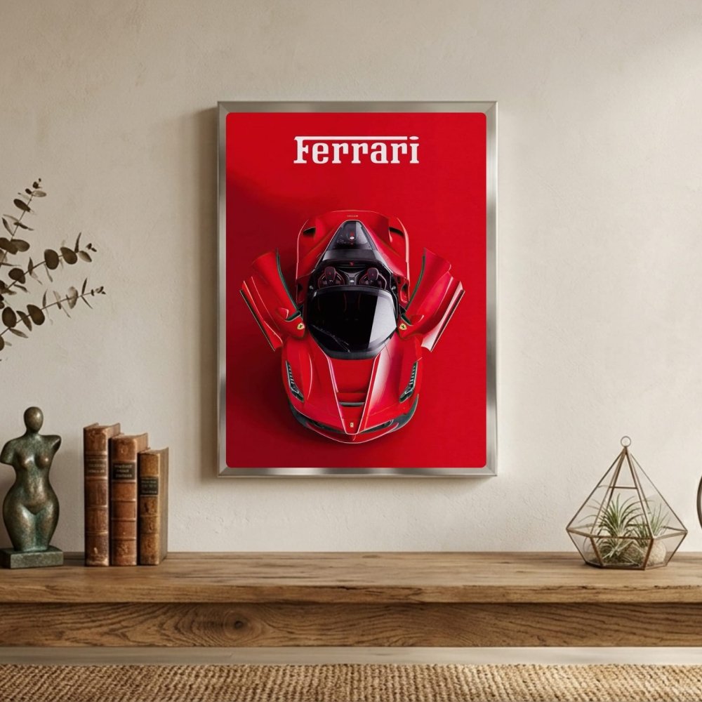 ferrari poster - Vibes Districtferrari poster SilverVibes District
