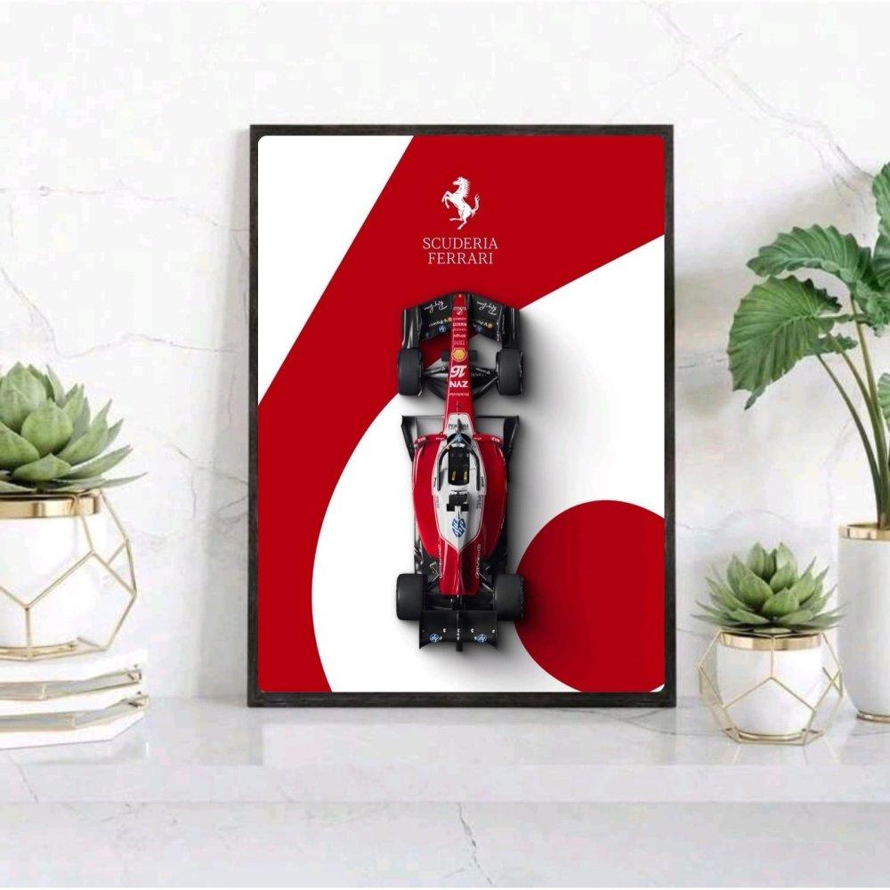 ferrari poster - Vibes Districtferrari poster SilverVibes District