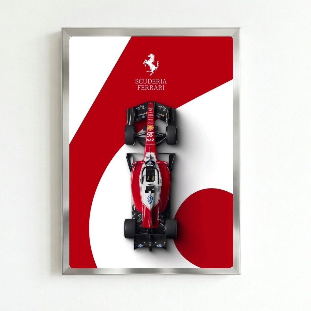 ferrari poster - Vibes Districtferrari poster SilverVibes District