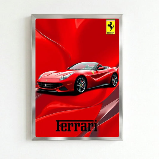 ferrari poster - Vibes Districtferrari poster SilverVibes District