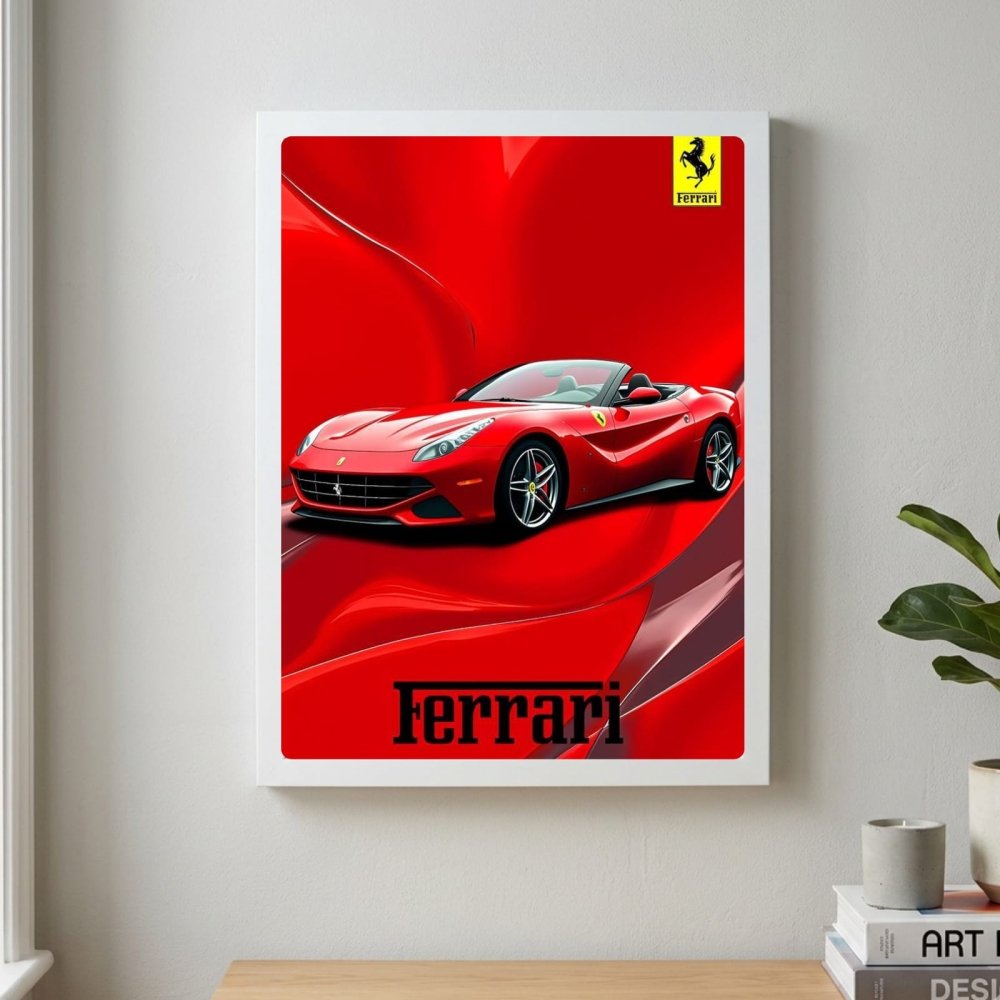 ferrari poster - Vibes Districtferrari poster GoldVibes District