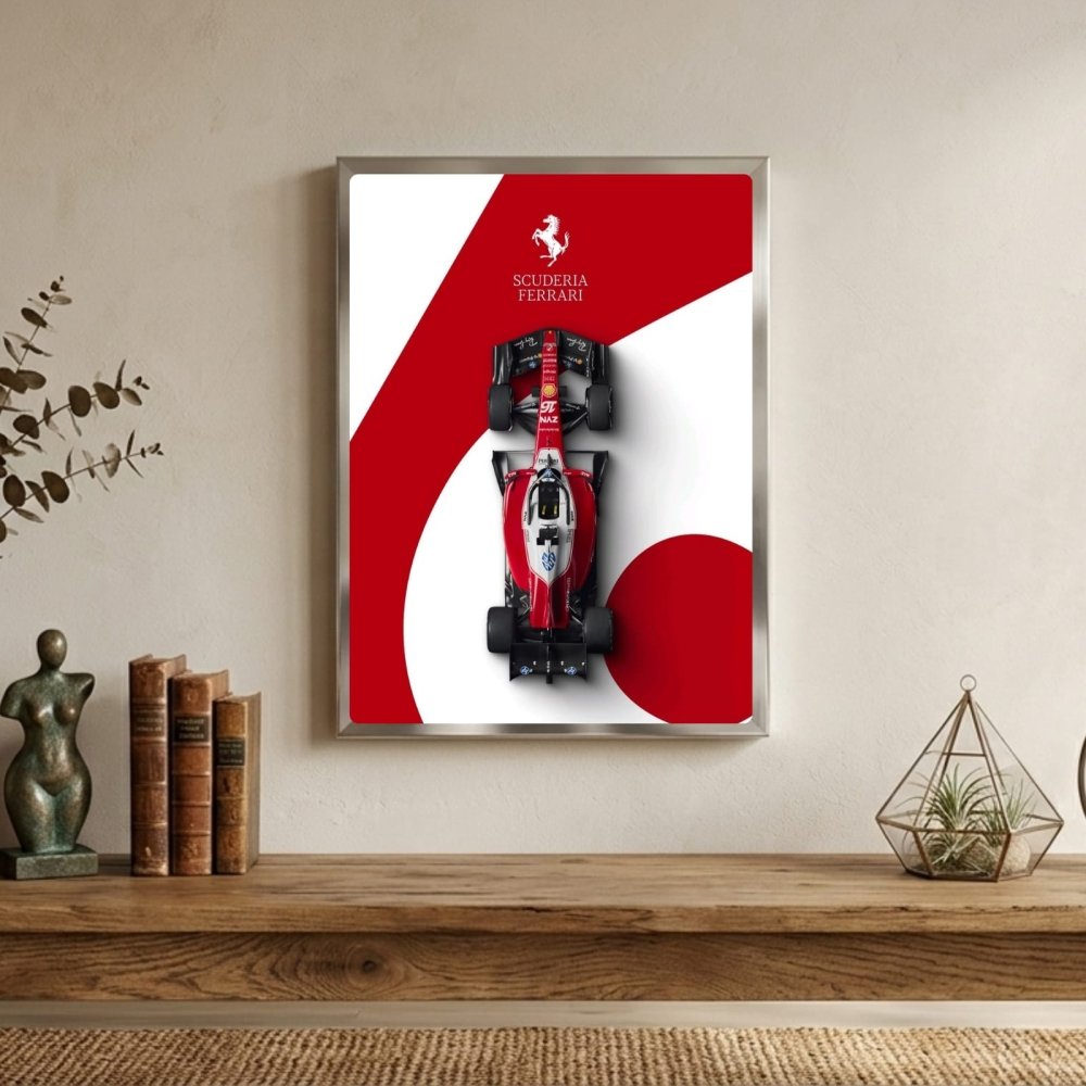ferrari poster - Vibes Districtferrari poster SilverVibes District