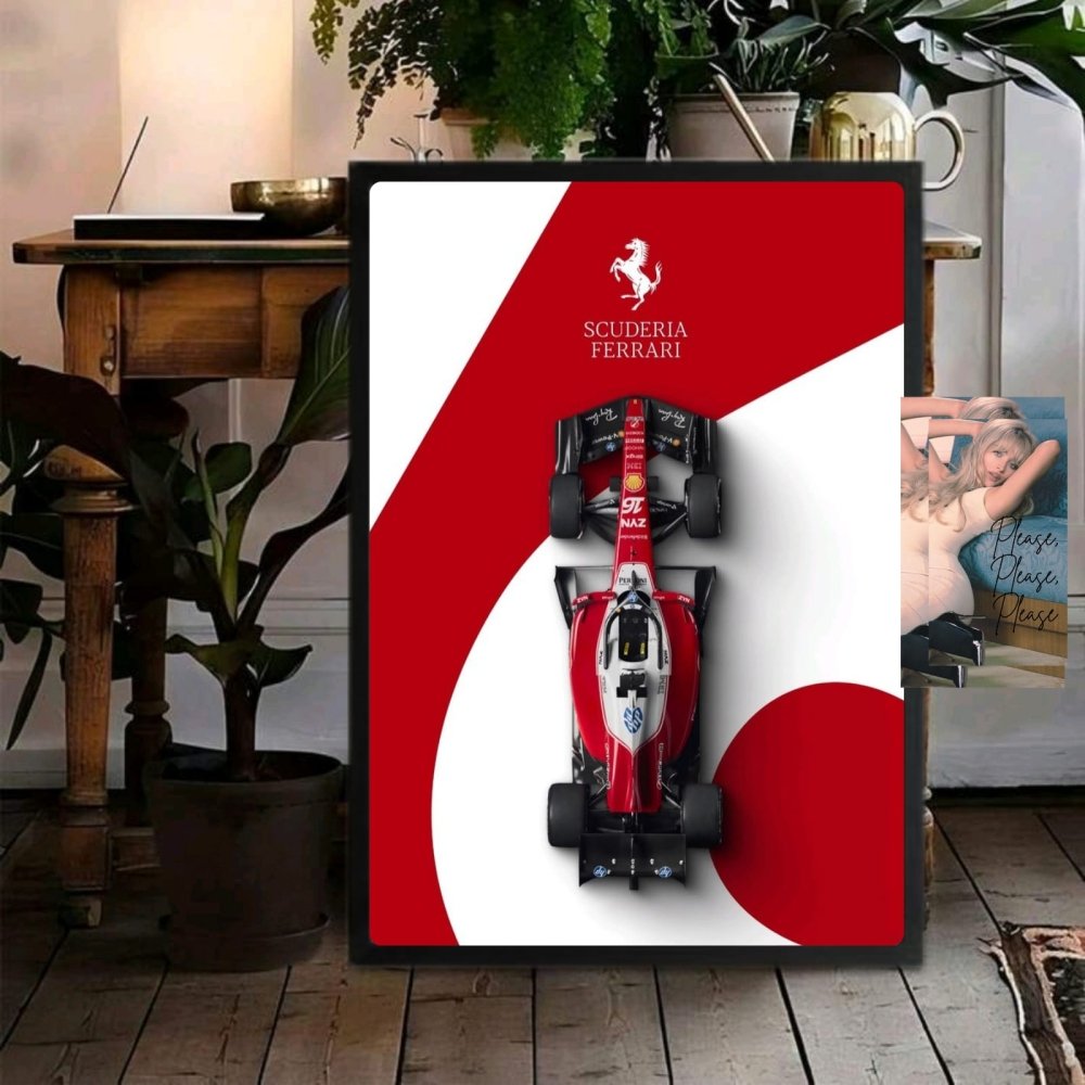 ferrari poster - Vibes Districtferrari poster SilverVibes District