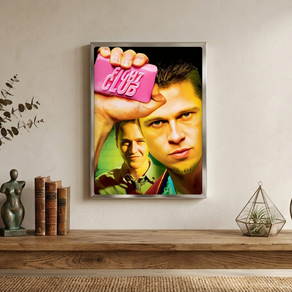 Fight club - Vibes DistrictFight club poster SilverVibes District