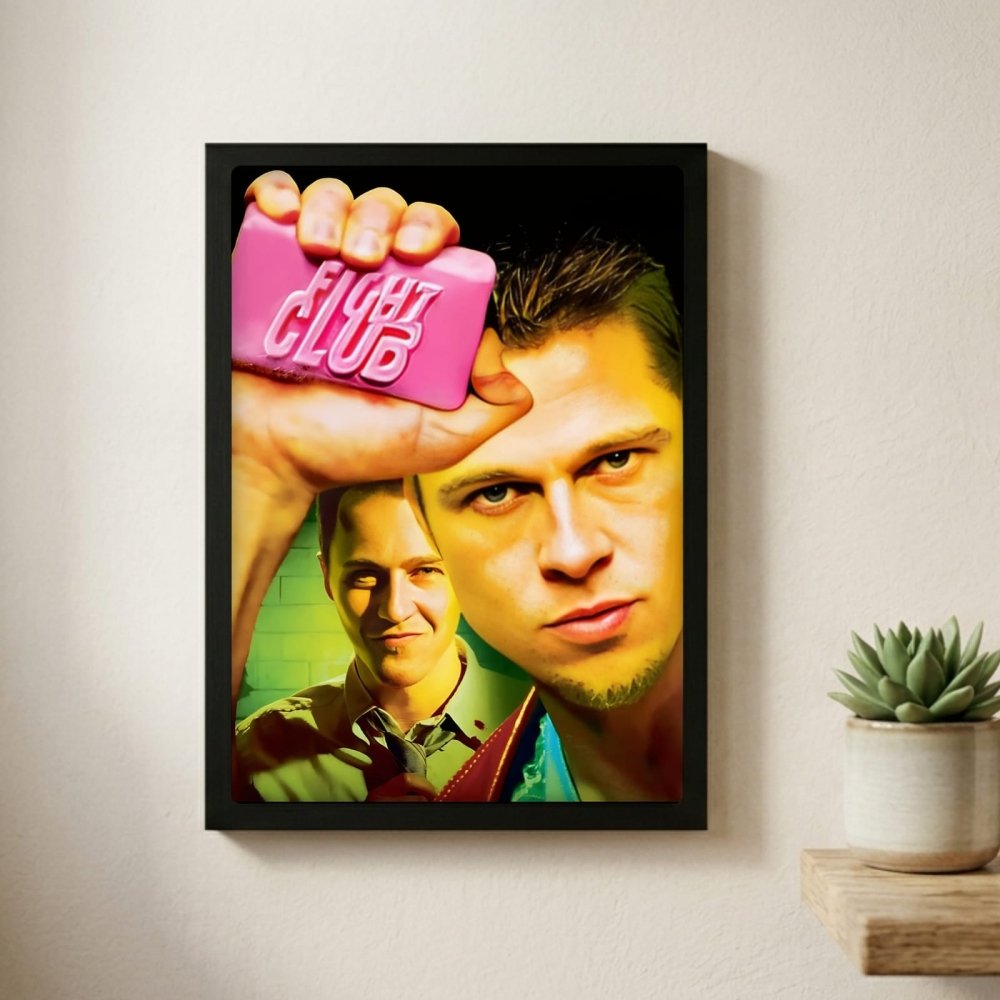 Fight club - Vibes DistrictFight club poster SilverVibes District