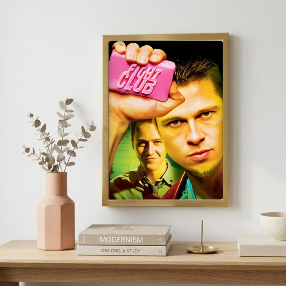 Fight club - Vibes DistrictFight club poster SilverVibes District