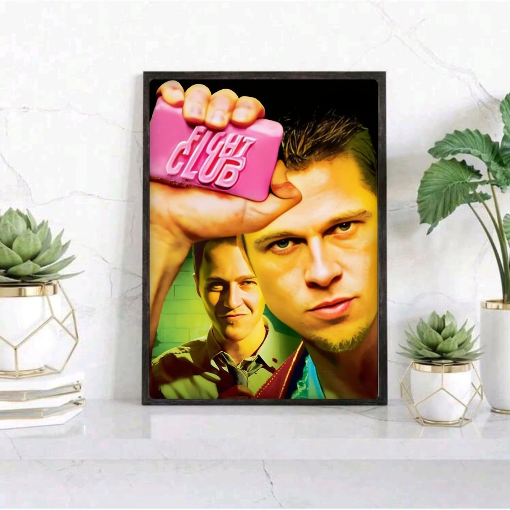 Fight club - Vibes DistrictFight club poster SilverVibes District