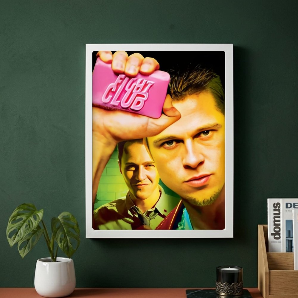 Fight club - Vibes DistrictFight club poster SilverVibes District