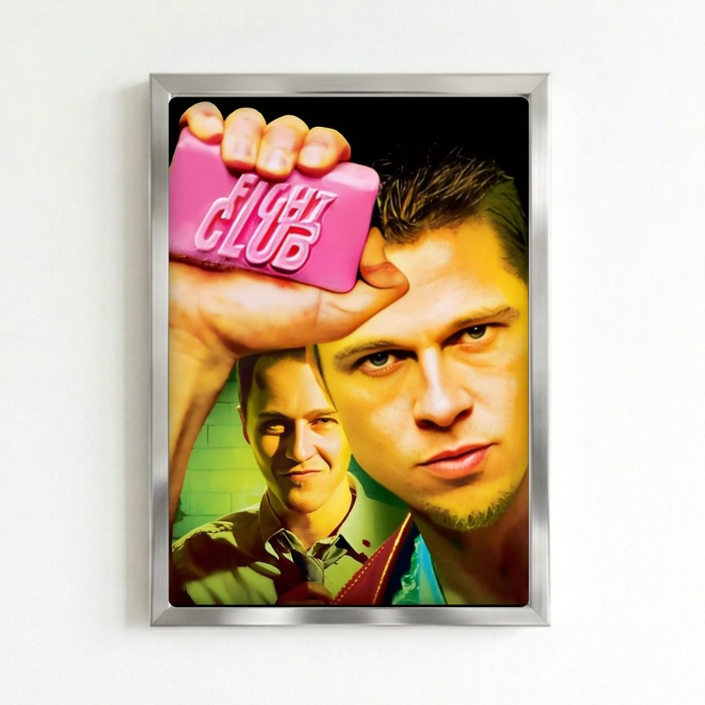 Fight club - Vibes DistrictFight club poster SilverVibes District
