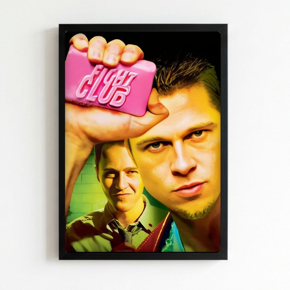 Fight club - Vibes DistrictFight club poster NeroVibes District