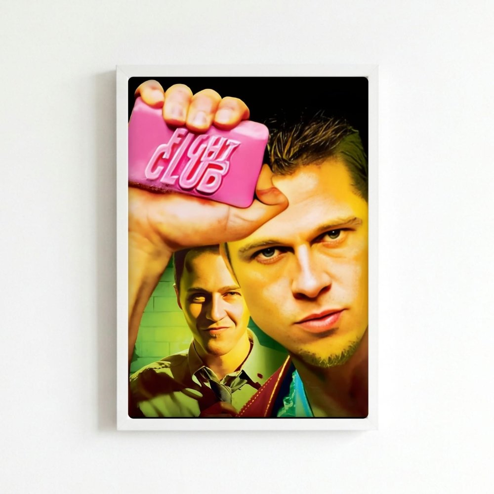 Fight club - Vibes DistrictFight club poster BiancoVibes District