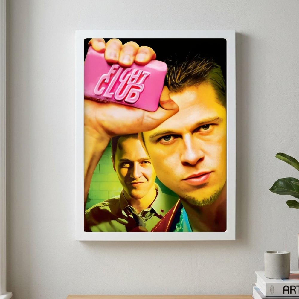Fight club - Vibes DistrictFight club poster SilverVibes District