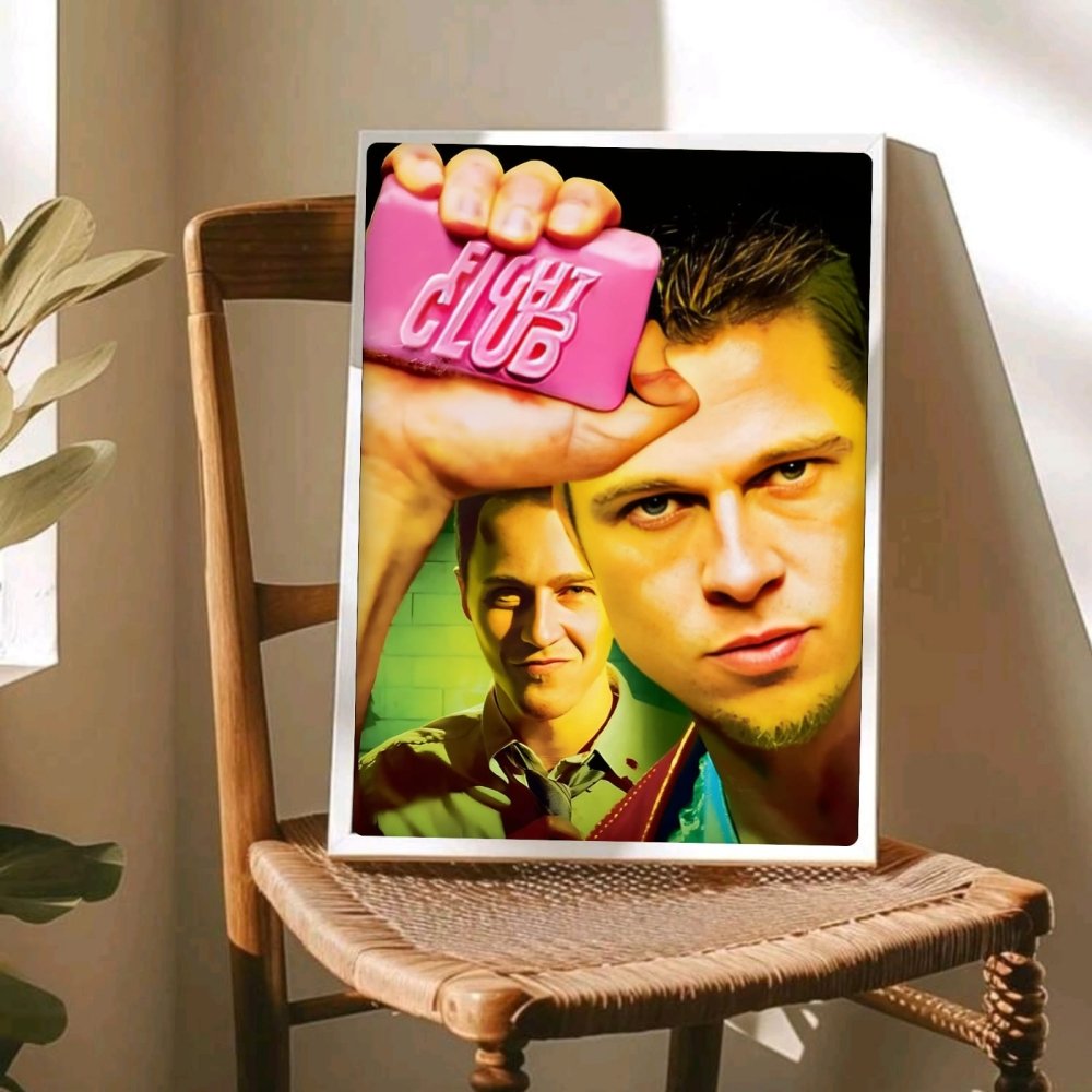 Fight club - Vibes DistrictFight club poster SilverVibes District