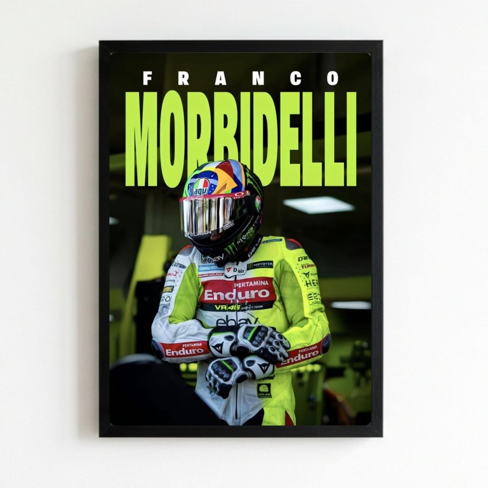Franco Morbidelli, moto gp - Vibes DistrictFranco Morbidelli, moto gp NeroVibes District