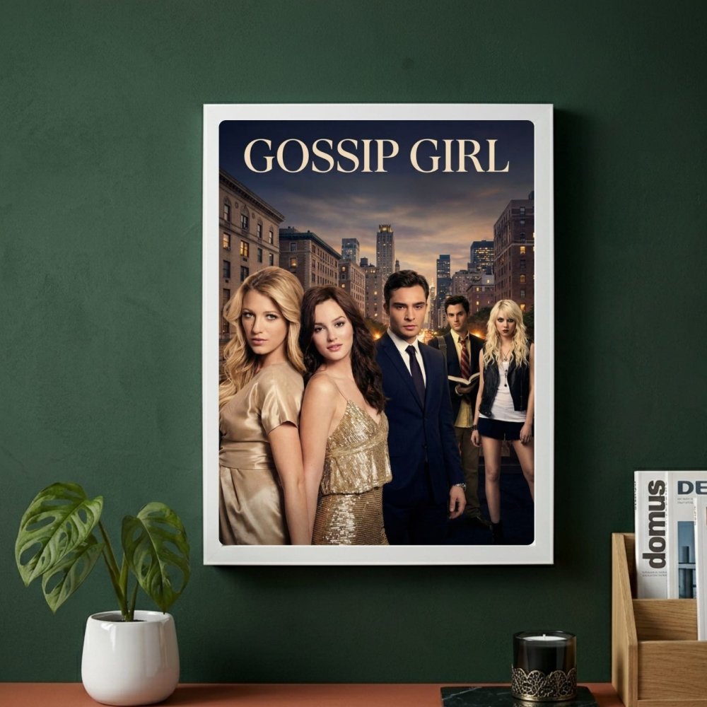Gossip girl - Vibes DistrictGossip girl poster GoldVibes District