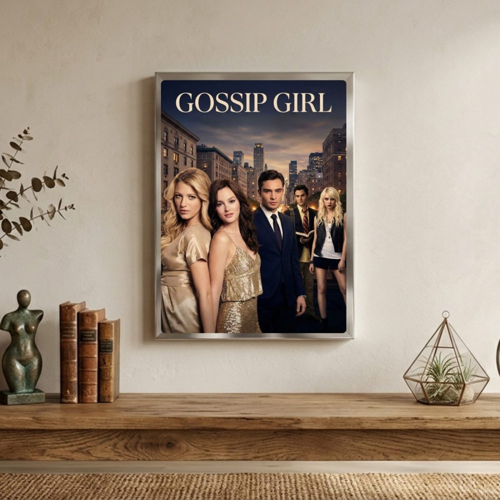 Gossip girl - Vibes DistrictGossip girl poster GoldVibes District