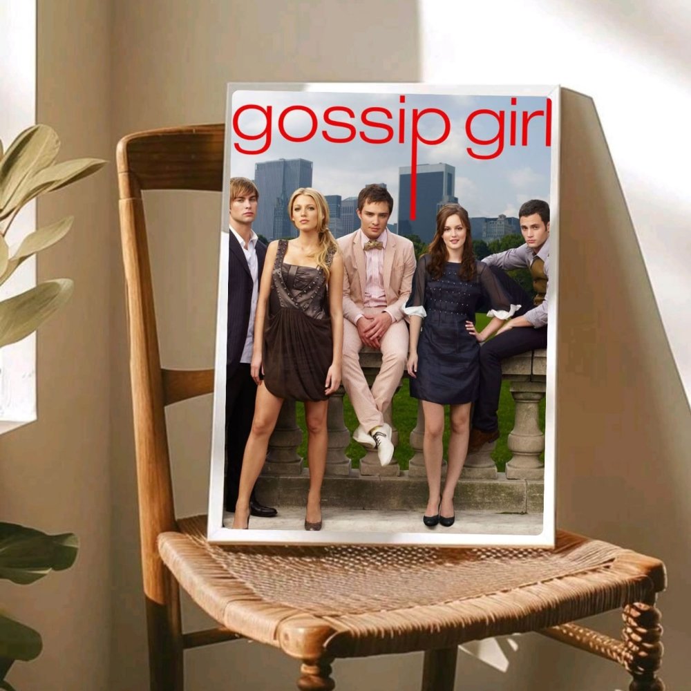 Gossip girl - Vibes DistrictGossip girl poster GoldVibes District