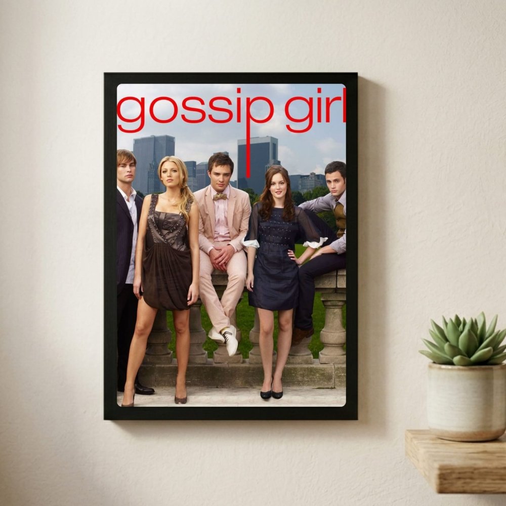 Gossip girl - Vibes DistrictGossip girl poster GoldVibes District