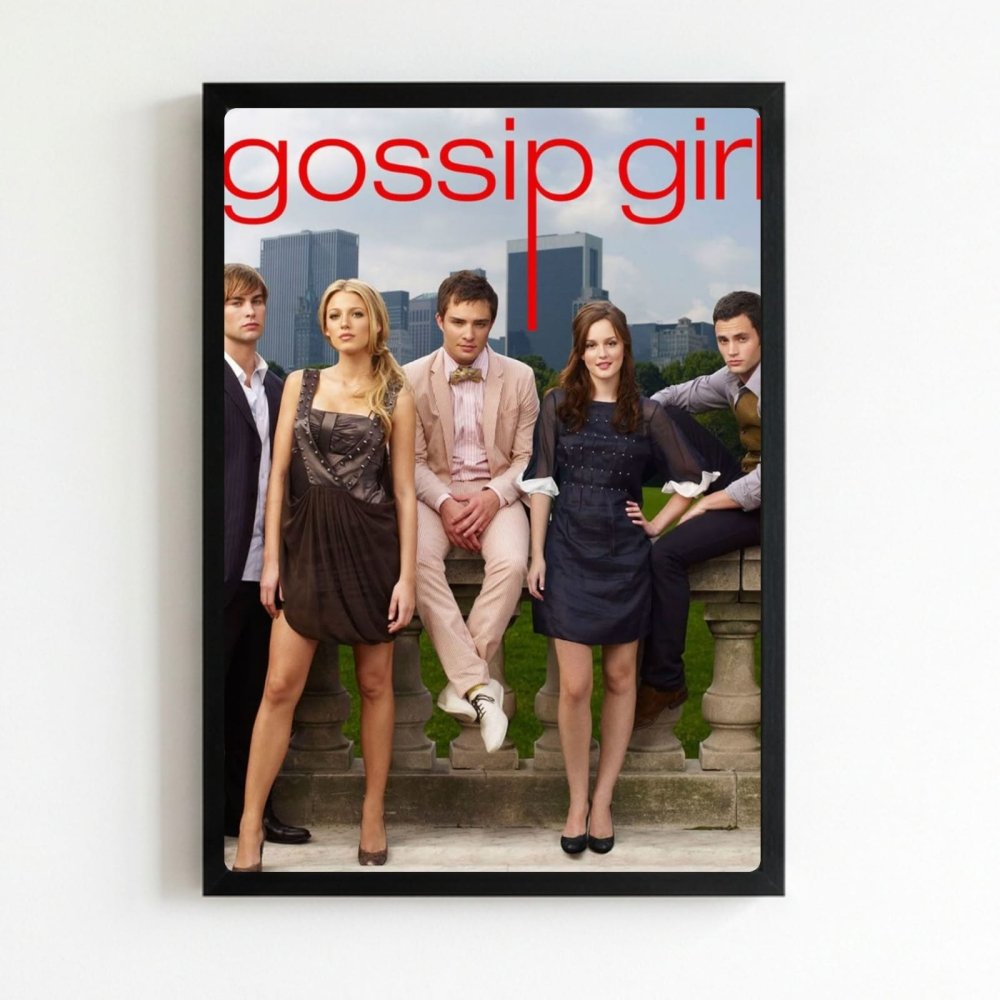 Gossip girl - Vibes DistrictGossip girl poster NeroVibes District