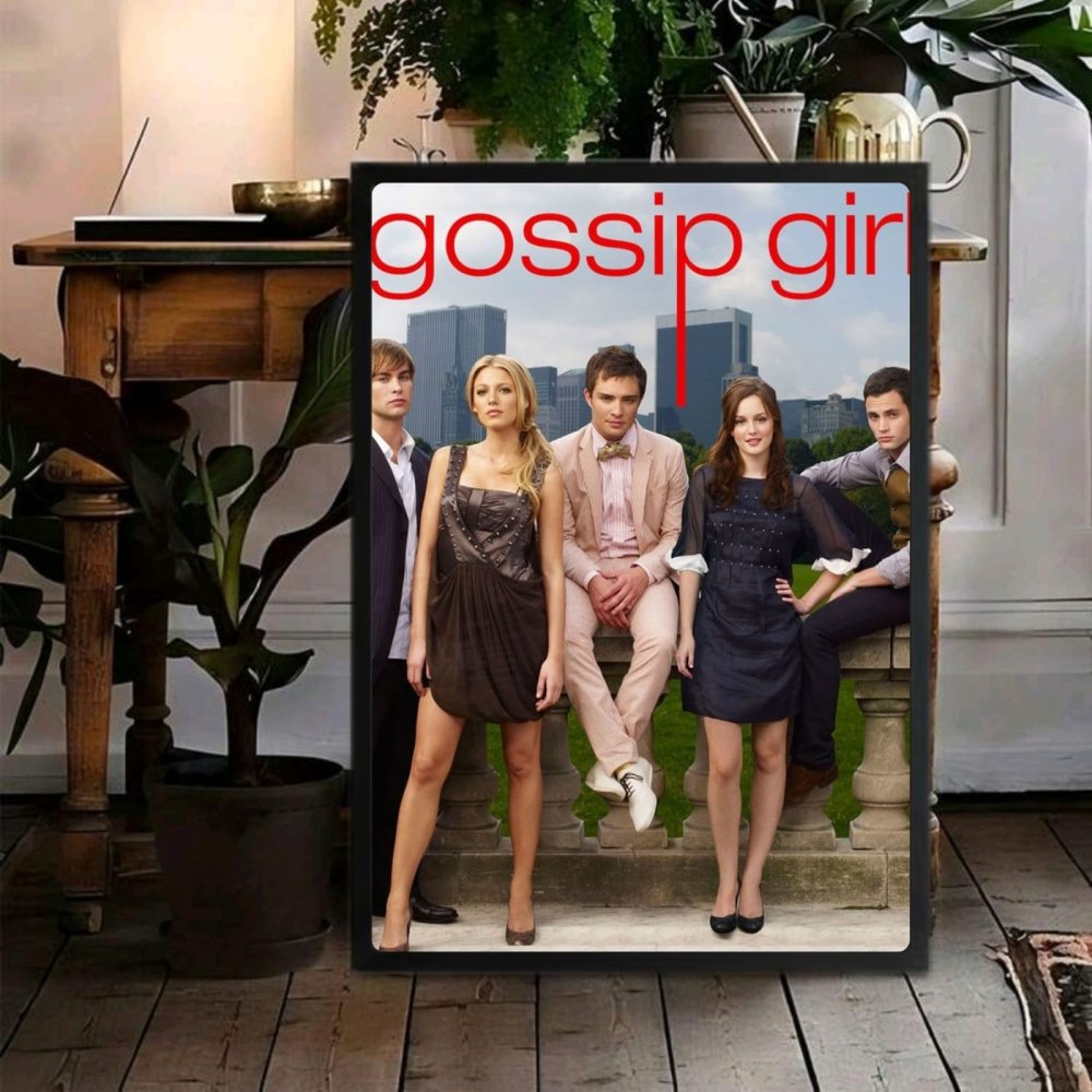 Gossip girl - Vibes DistrictGossip girl poster GoldVibes District